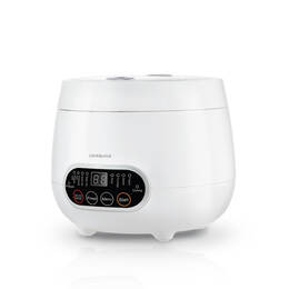 Nồi Cơm Điện Kỹ Thuật Số LocknLock Digital Rice Cooker 0.8L, 220V~, 50Hz, 300W - Màu Trắng - EJR326WHT
